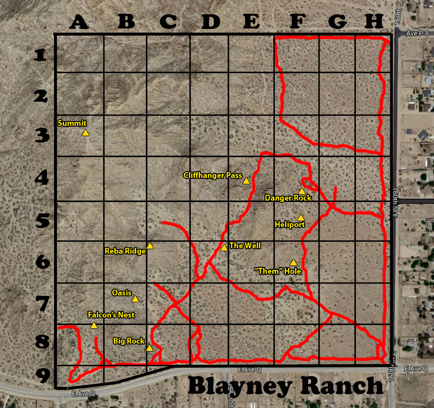 Ranch Grid Map